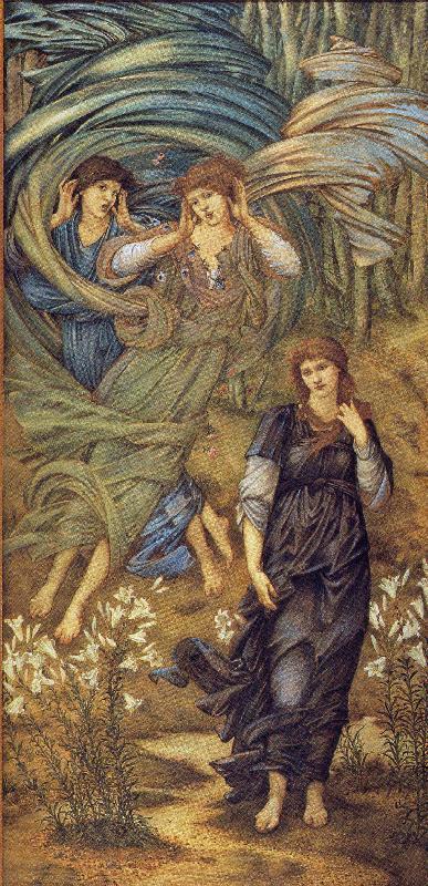 Edward Burne-Jones Sponsa de Libano oil painting image